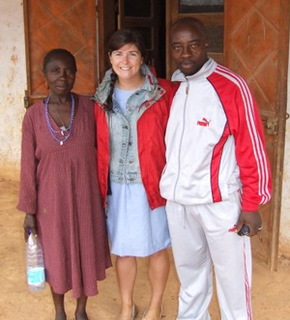 Photo of Brooke James and Cameroonians